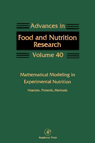 Mathematical Modeling in Experimental Nutrition: Vitamins, Proteins, Methods