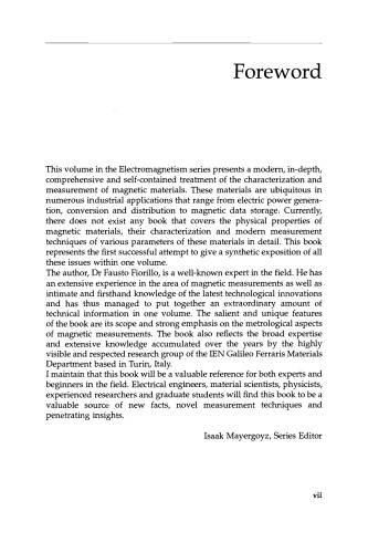 Measurement and characterization of magnetic materials