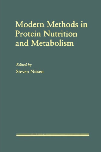 Modern Methods in Protein Nutrition and Metabolism