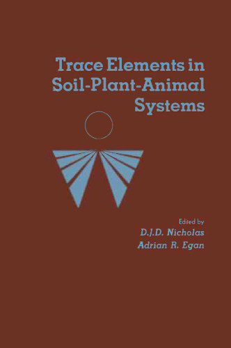 Trace elements in soil-plant-animal systems