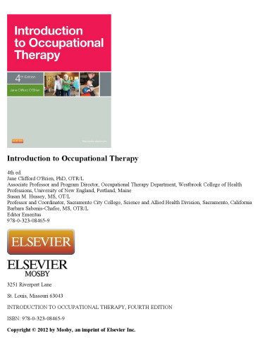 Introduction to Occupational Therapy