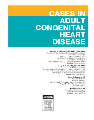 Cases in Adult Congenital Heart Disease - Expert Consult: Online and Print: Atlas, 1e