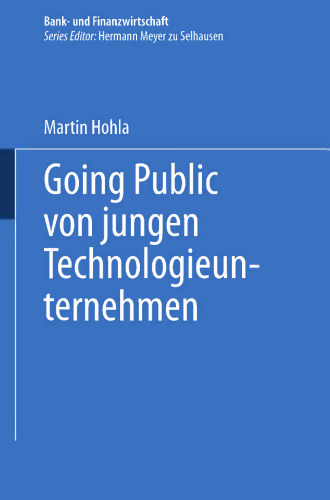 Going Public von jungen Technologieunternehmen