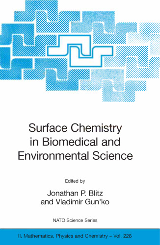 Surface Chemistry in Biomedical and Environmental Science