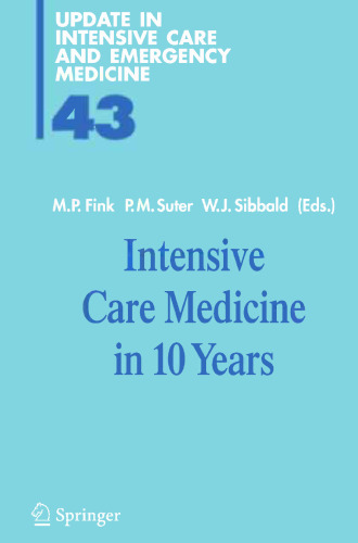 Intensive Care Medicine in 10 Years