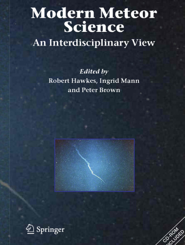 Modern Meteor Science An Interdisciplinary View