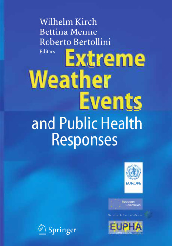 Extreme Weather Events and Public Health Responses