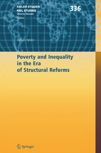 Poverty and Inequality in the Era of Structural Reforms: The Case of Bolivia