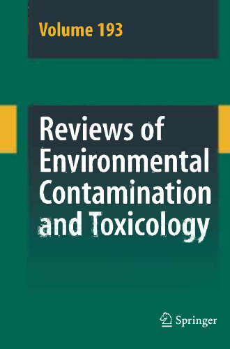 Reviews of Environmental Contamination and Toxicology