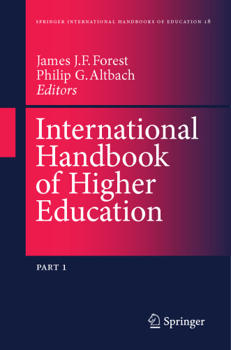 International Handbook of Higher Education