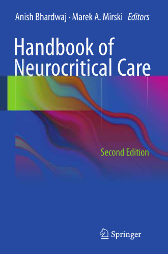 Handbook of Neurocritical Care: Second Edition