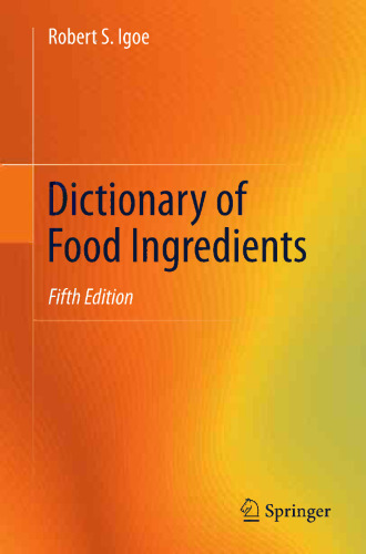 Dictionary of Food Ingredients