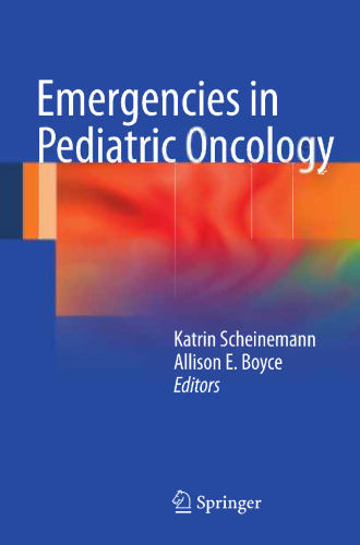 Emergencies in Pediatric Oncology