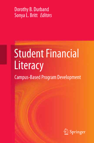 Student Financial Literacy: Campus-Based Program Development