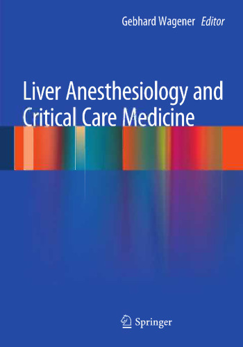 Liver Anesthesiology and Critical Care Medicine