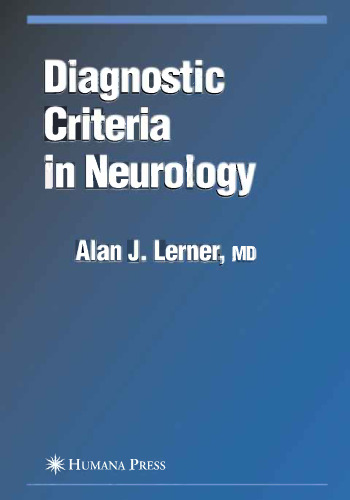 Diagnostic Criteria in Neurology