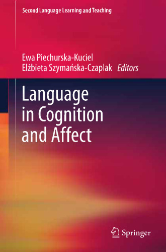 Language in Cognition and Affect