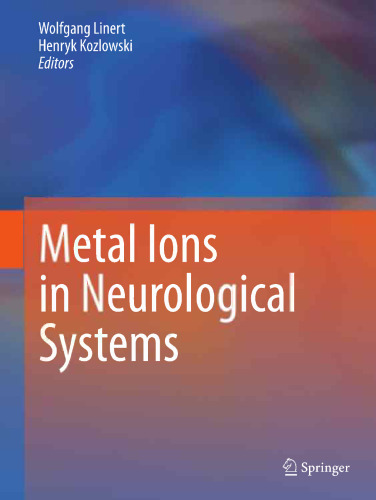 Metal Ions in Neurological Systems