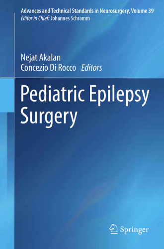 Pediatric Epilepsy Surgery