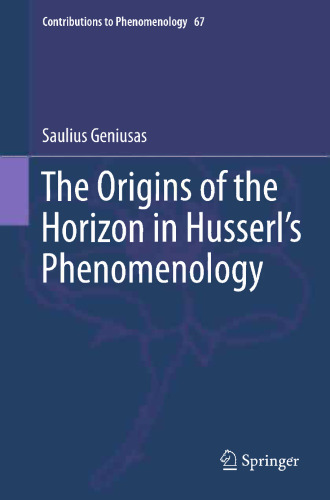 The Origins of the Horizon in Husserl’s Phenomenology