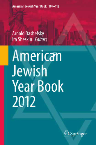 American Jewish Year Book 2012