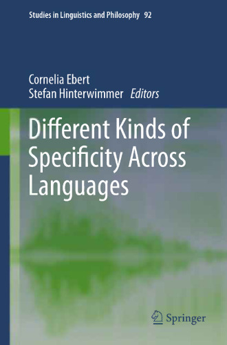 Different Kinds of Specificity Across Languages