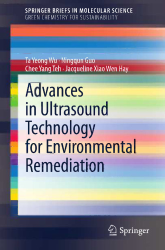 Advances in Ultrasound Technology for Environmental Remediation