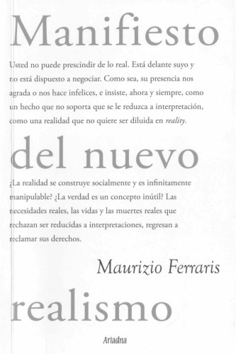 Manifiesto del nuevo realismo