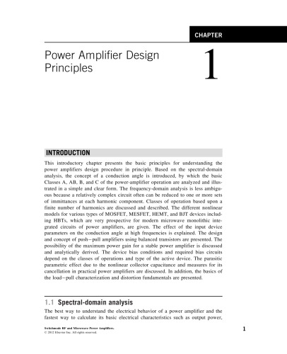 Switchmode RF and Microwave Power Amplifiers