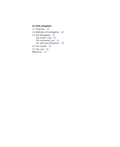 Regional Geology and Tectonics: Principles of Geologic Analysis