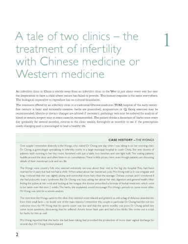 Treatment of Infertility with Chinese Medicine