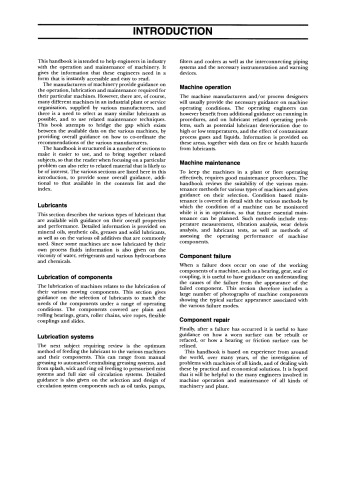 Lubrication and Reliability Handbook