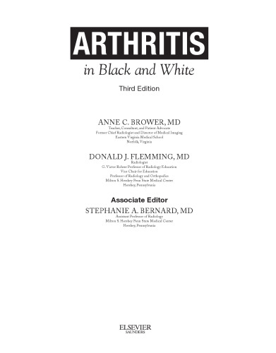 Arthritis in Black and White