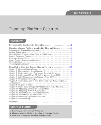 Windows Server 2012 Security from End to Edge and Beyond. Architecting, Designing, Planning, and Deploying Windows Server 2012 Security Solutions