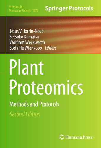 Plant Proteomics: Methods and Protocols