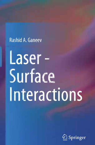 Laser - Surface Interactions