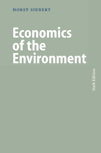 Economics of the Environment: Theory and Policy