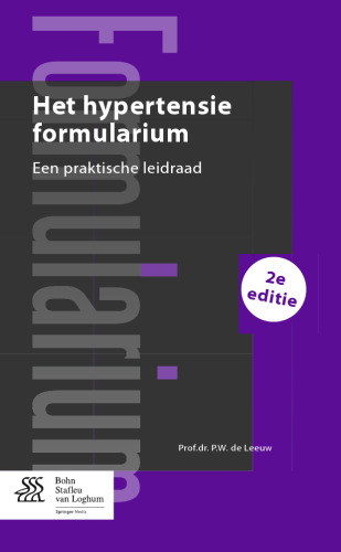 Het hypertensie formularium: een praktische leidraad