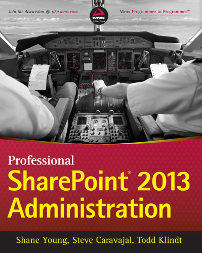 Professional SharePoint 2013 Administration