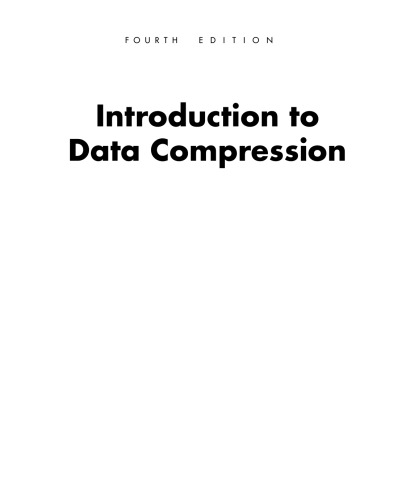 Introduction to Data Compression