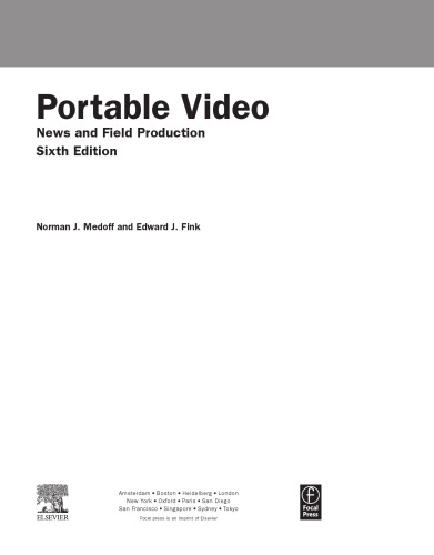 Portable Video. News and Field Production