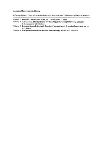 Sample Introduction in Atomic Spectroscopy