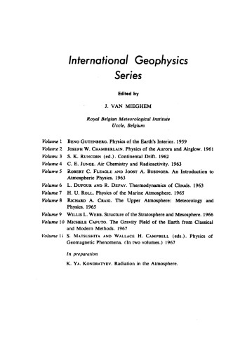 Physics of Geomagnetic Phenomena