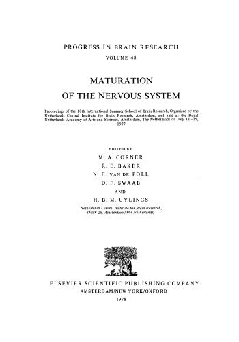 Maturation of the Nervous System