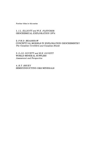 Principles of Induced Polarization for Geophysical Exploration