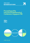 Proceedings of the International Mathematical Conference