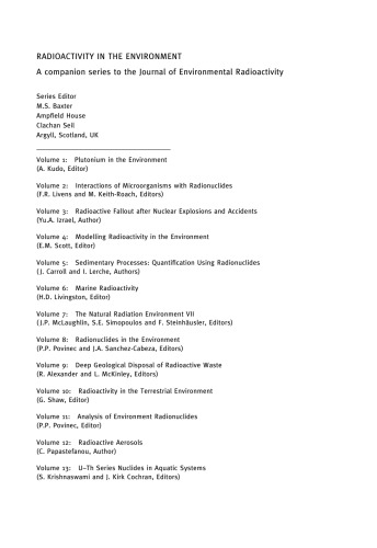 U-Th Series Nuclides in Aquatic Systems