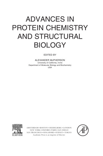 Advances in Protein Chemistry and Structural Biology