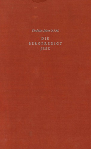 Die Bergpredigt Jesu