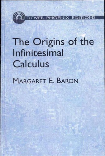 The Origins of the Infinitesimal Calculus